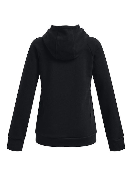 Under Armour Kids Sweatshirt with Hood and Pocket Black Rival