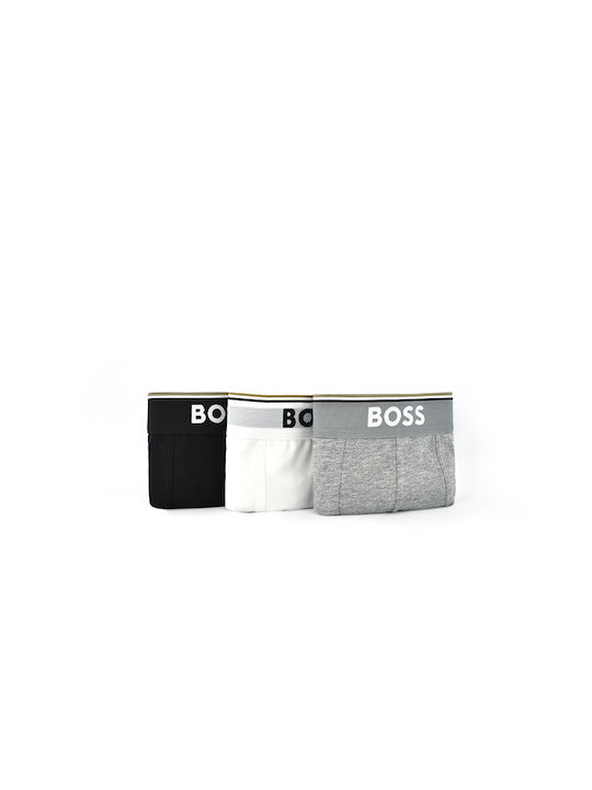 Men's Boxers Grey/White/Black 3Pack
