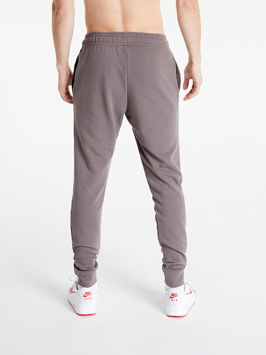 Rival Sweatpants with Elastic Brown