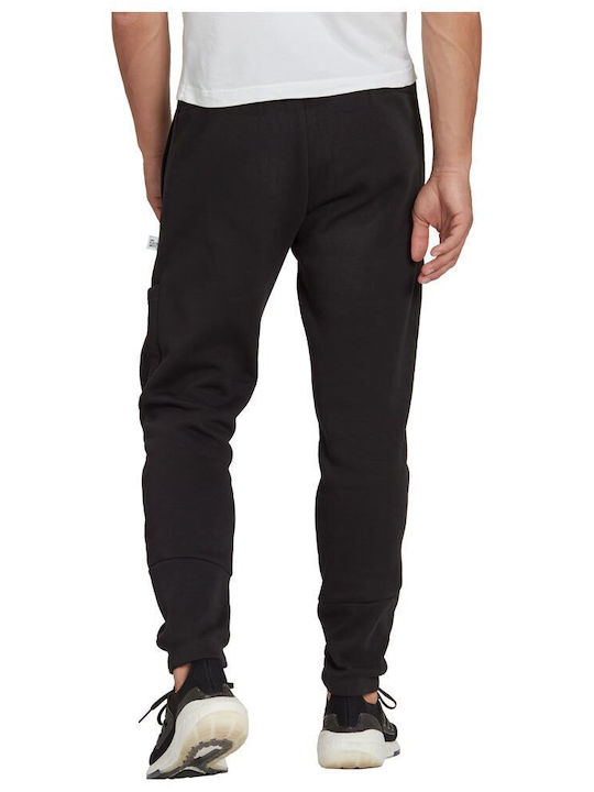 Adidas Men's Sweatpants with Rubber Black