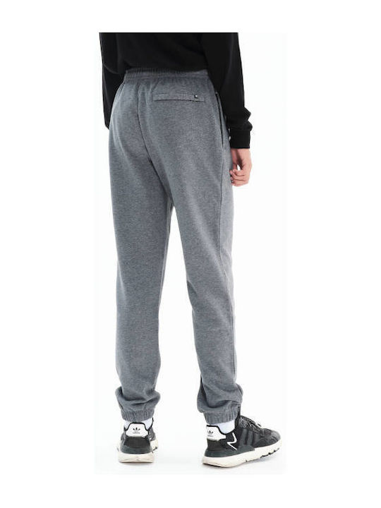 Emerson Men's Sweatpants with Rubber Dark Grey Melange