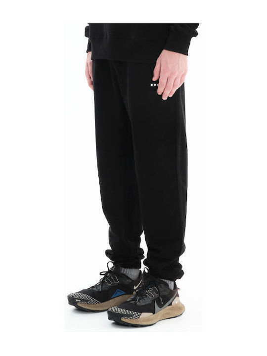Sweatpants with Elastic Black