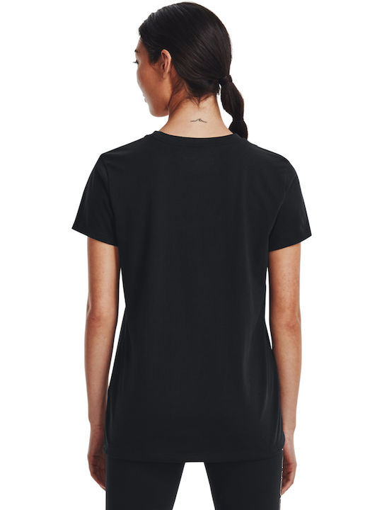 Under Armour Damen Sportlich T-shirt Schwarz