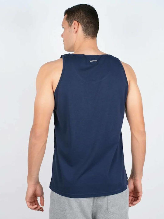 Emerson T-shirt Navy Μπλε