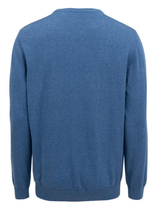 Langarm-Pullover Blau