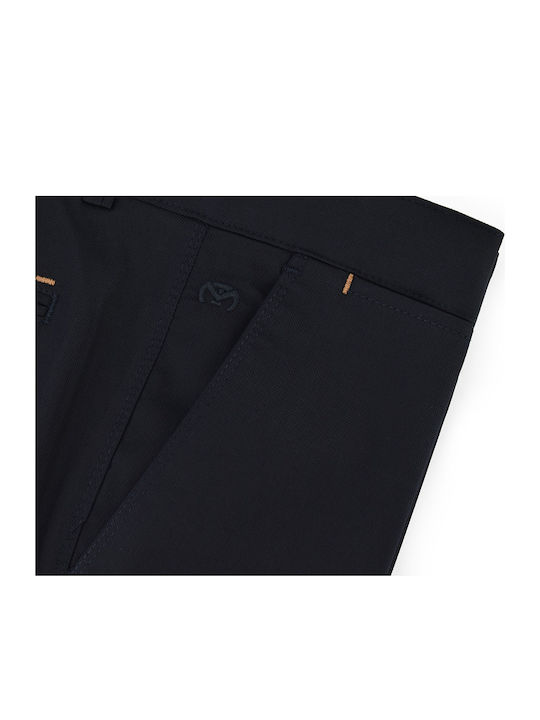 Trousers Suit in Slim Fit Navy Blue