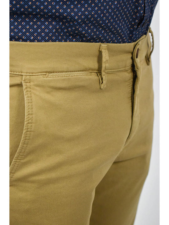 RW03-00003 Pantalon Bărbați Chino Skinny Fit Bej