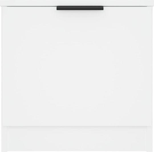Noptiere Albe 2buc 40x39x40cm