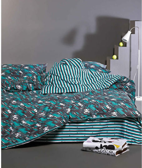 Kentia Paul Frank Παιδική Μαξιλαροθήκη από 100% Βαμβάκι 50x70εκ. Μπλε