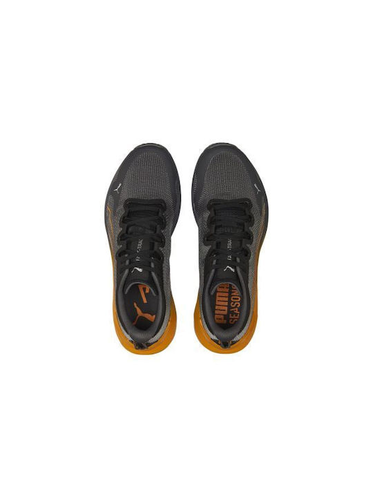 Fast Trac Nitro Sport Shoes Running Black / Orange Brick