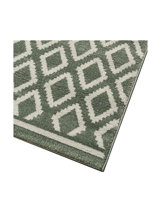 Beauty Home 9573 Килим Правоъгълена Mint / White