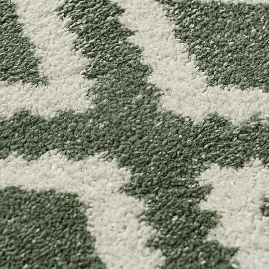Beauty Home 9573 Килим Правоъгълена Mint / White