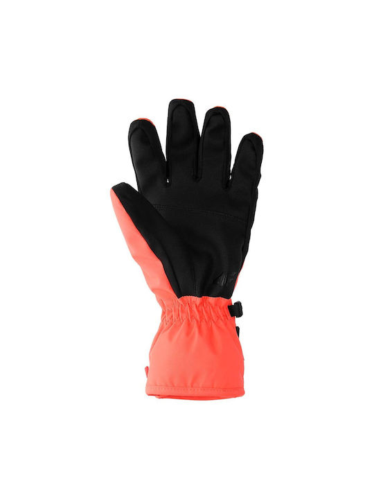 4F Frauen Ski- & Snowboardhandschuhe Rot
