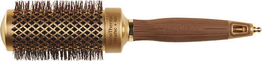 Olivia Garden Nanothermic C+ I Brush Hair for Straightening Gold 44mm