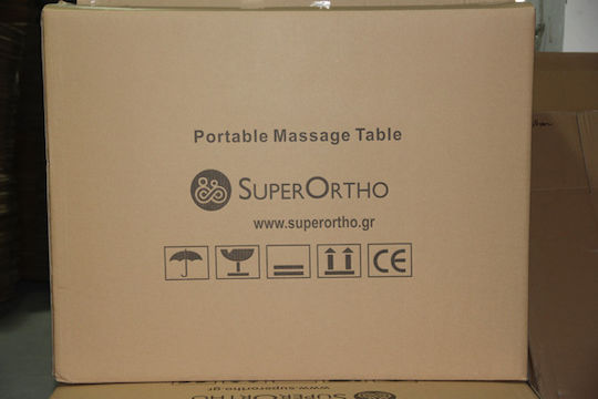 SuperOrtho Pro 3 Легло за Физиотерапия Преносимо/Сгъваем Бордо от Дърво 190x71см
