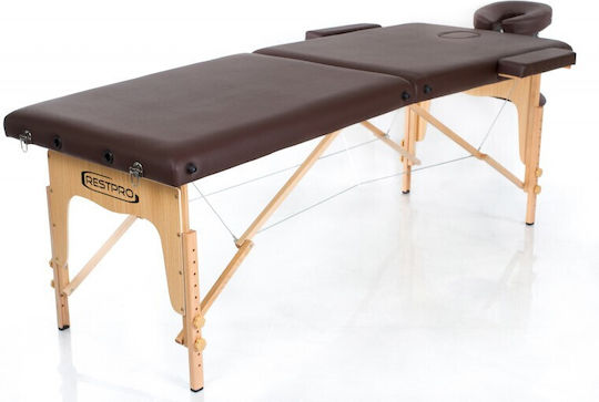 Rest Pro Classic 2 + Massage Bolsters Легло Масаж и Физиотерапия Портативно/Сгъваемо Кафяв от Дърво 192x70см.