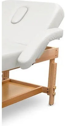 SuperOrtho Harmony 2 Massagetisch Physiotherapie Weiß aus Holz 185x78cm