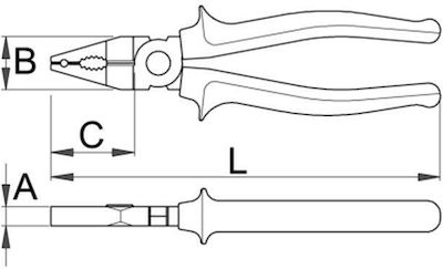 Unior Plier Straight