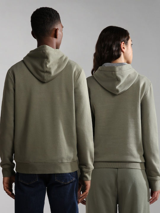 Burgee Wint 2 Sweatshirt with Hood Khaki