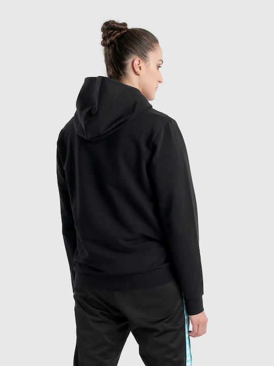 Arena Men's Sweatshirt with Hood and Pockets Black