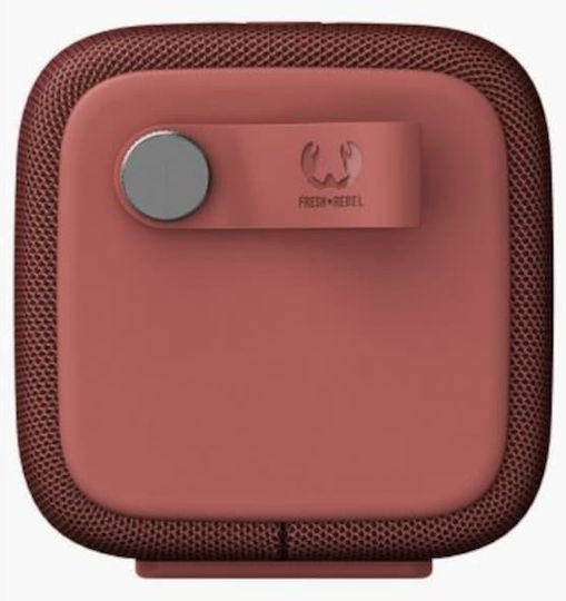 Fresh 'n Rebel Rockbox Bold S Waterproof Bluetooth Speaker 5W with Battery Life up to 12 hours Red