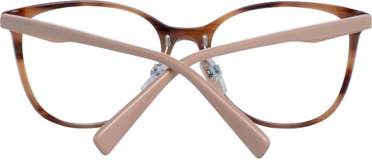 Benetton Weiblich Kunststoff Brillenrahmen Braun BEO1027 151