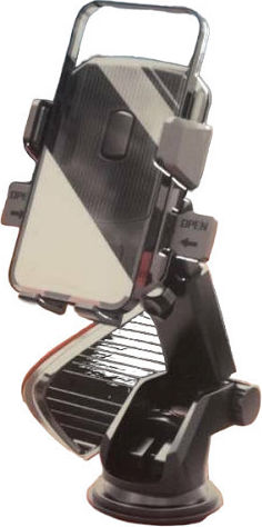 Moxom Car Mobile Mount with Adjustable Hooks Black