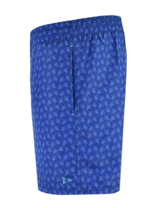 Nautica Men's Swimwear Shorts Blue with Patterns