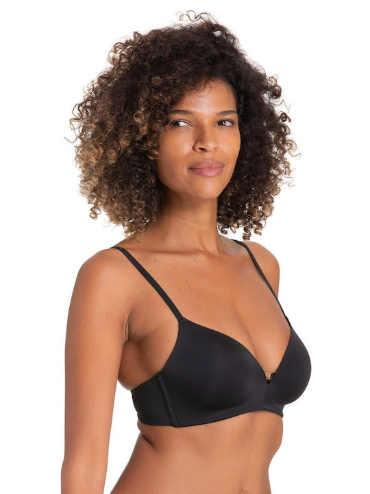 Dorina Fili Eco Push Up Bra without Underwire Black