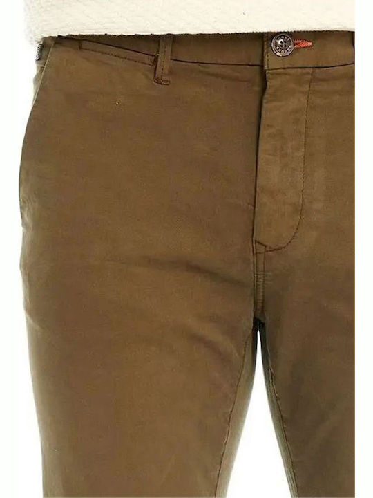 FBM006-00102 Hose Chino Elastisch Olive