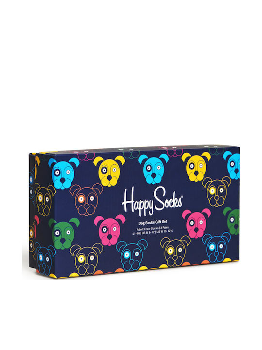 Happy Socks Pack Mixed Dog Gift Bărbați Șosete Multicolor 3Pachet