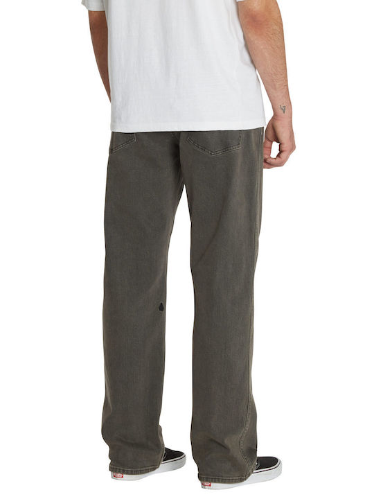 Modown Men's Jeans Pants with Loose Fit Black Ozone