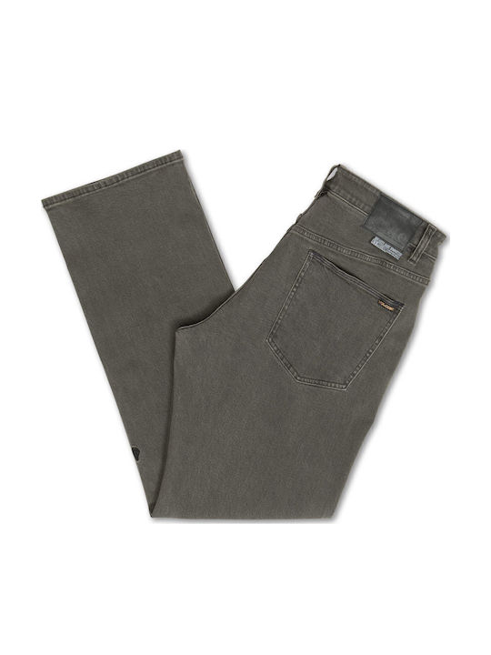 Modown Men's Jeans Pants with Loose Fit Black Ozone