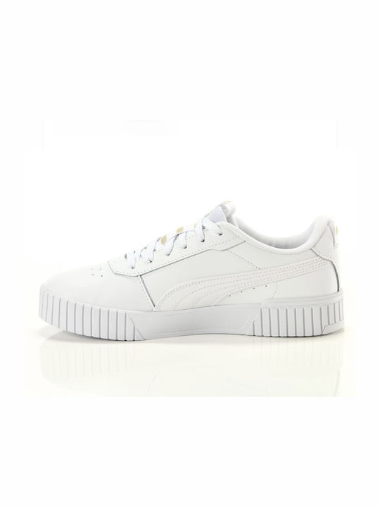 Puma Carina Femei Sneakers Albe