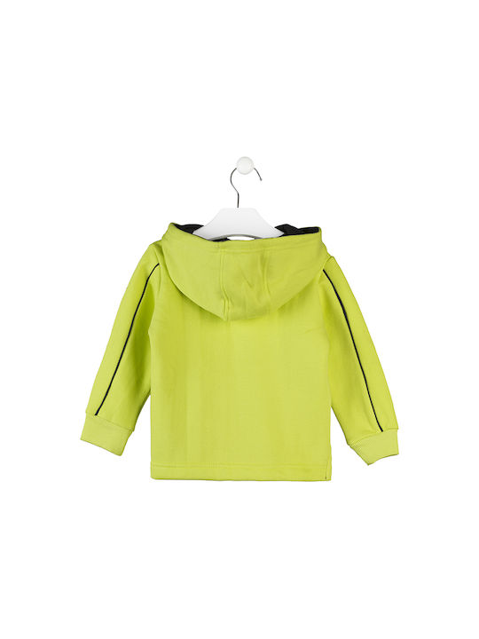 Losan Kinder Sweatshirt mit Kapuze Gelb