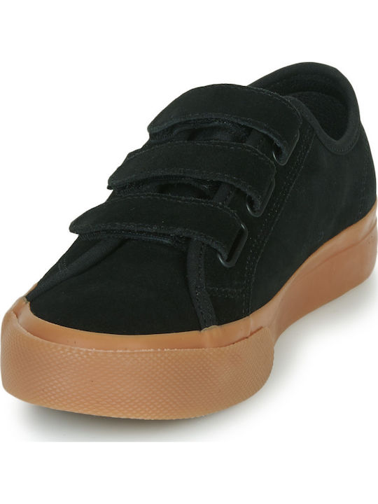 Manual V LE Kids Sneakers with Scratch Black
