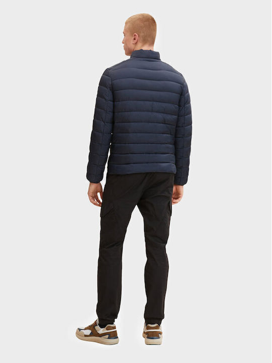 Tom Tailor Men's Puffer Jacket Navy Blue