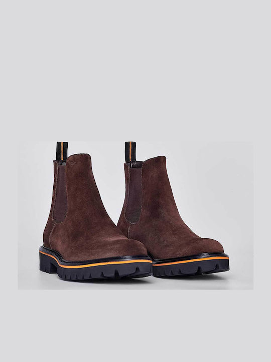 Suede Ghete Chelsea Dark Brown