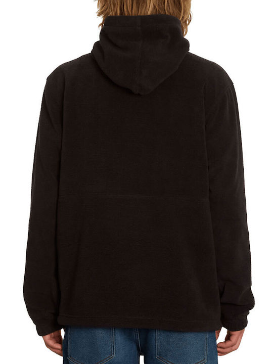 Volcom Unerstand Men's Sweatshirt with Hood and Pockets Black