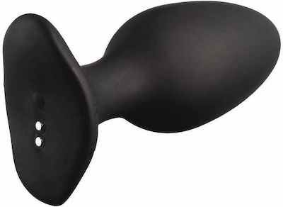 Lovense Hush 2 Analplug mit kabelloser Funktion und Vibration Schwarz 5.7cm