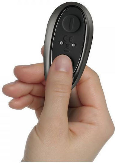 Rocks Off Rude Boy Xtreme Massager For Prostate Πρωκτική Σφήνα με Δυνατότητα Ασύρματης Λειτουργίας και Δόνηση Black