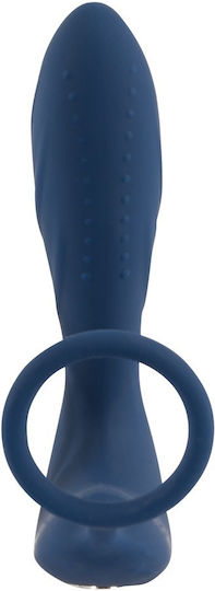 You2Toys Vibrant Inel Cock Silicon cu Ineluri pentru penis Albastru 05948810000
