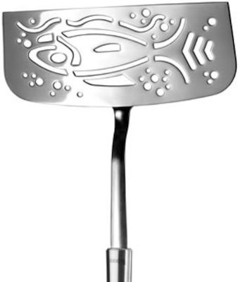 Pedrini Acciai Fish Spatula Slotted Stainless Steel 32.8cm