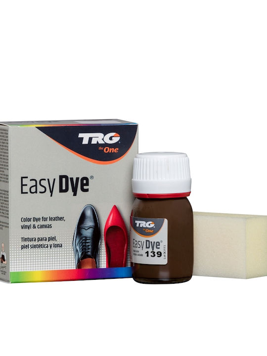 TRG the One Easy Dye Dye for Leather Shoes Medium Brown 25ml
