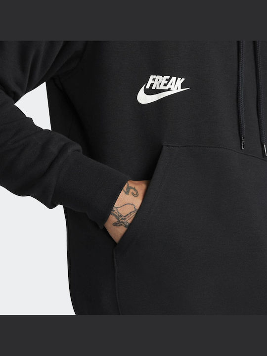 Giannis Sweatshirt with Hood Black