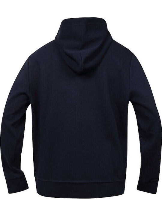 Sweatshirt with Hood Navy Blue