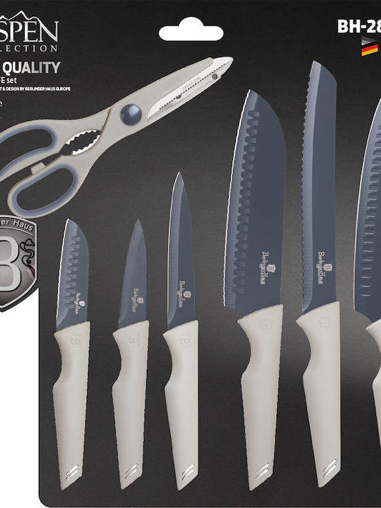 Berlinger Haus Aspen Cpllection Knife Set of Stainless Steel BH-2835 7pcs