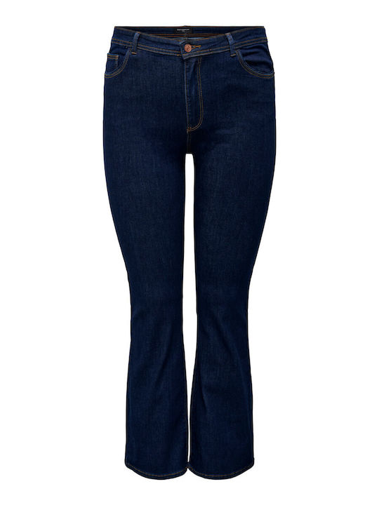 Sally Hoch tailliert Damenjeans Schlaghose in Enger Passform