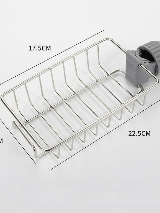 Metallic White Kitchen Sink Organizer Base
