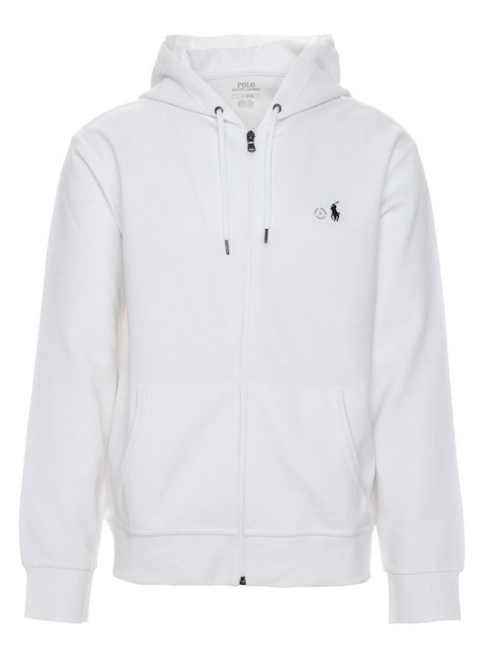 Sweatshirt with Hood White